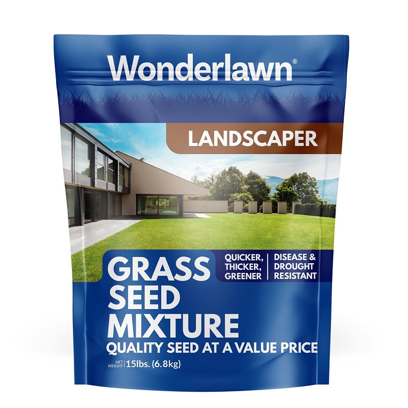 BARENBRUG Barenbrug 46615 All Purpose Landscaper Grass Seed Mixture, 15 lb Bag