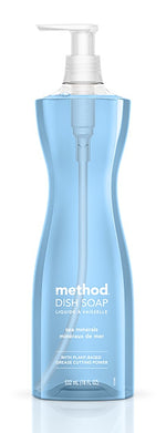METHOD method 734 Dish Soap, 18 fl-oz, Liquid, Sea Minerals CLEANING & JANITORIAL SUPPLIES METHOD