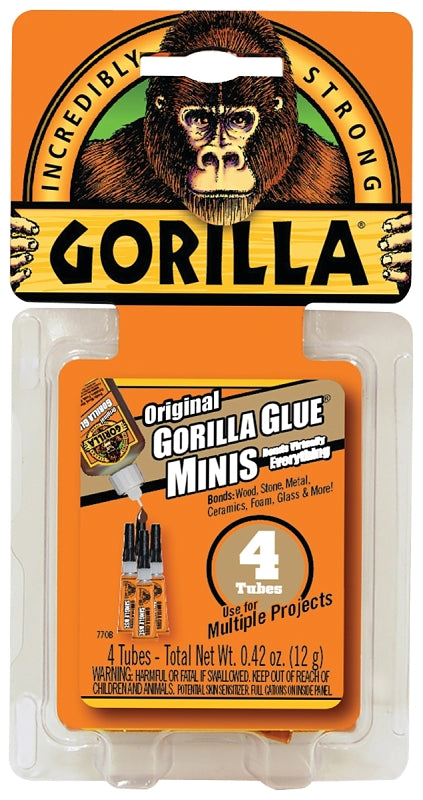 GORILLA Gorilla 5000503 Glue, Brown, 0.42 oz Tube PAINT GORILLA