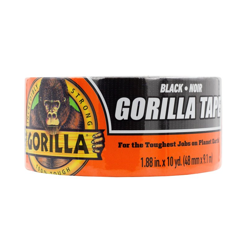 GORILLA TAPE GORILLA BLACK 10 YARDS