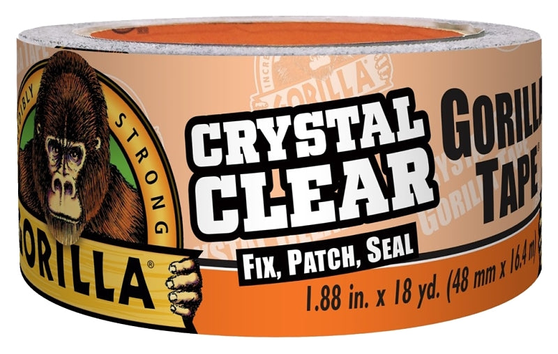 GORILLA Gorilla 6060002 Tape, 18 yd L, 1.88 in W, Clear PAINT GORILLA