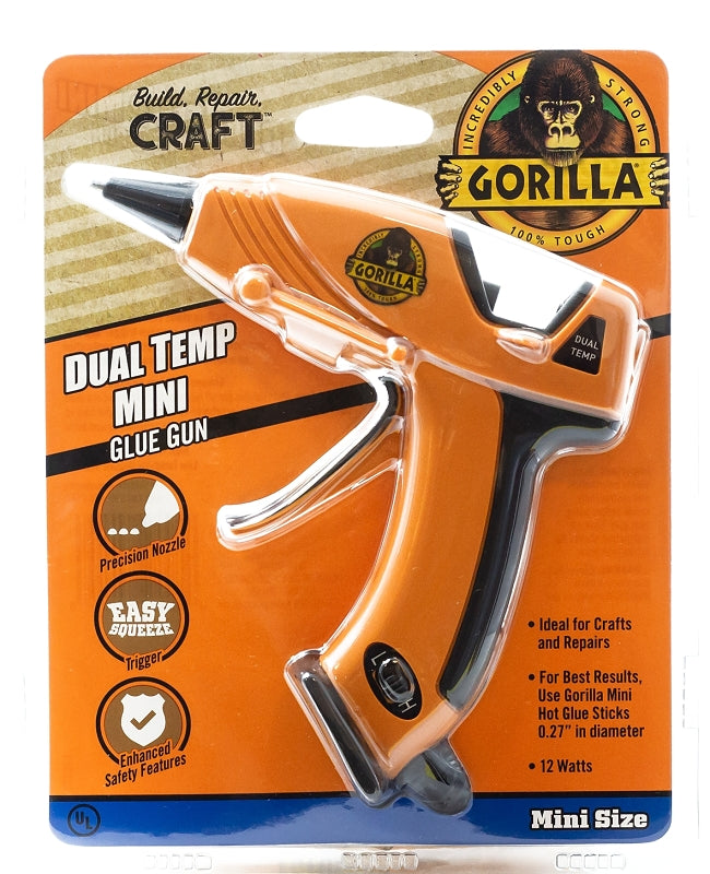 GORILLA Gorilla 8401502 Mini Glue Gun, 0.27 in Dia Glue Stick TOOLS GORILLA