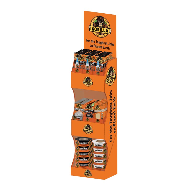 GORILLA GLUE MULTI-PRODUCT COMBO DISPLAY