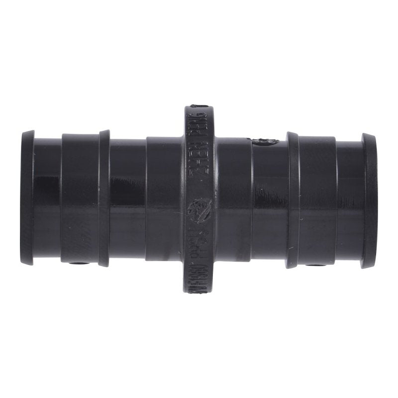 SHARKBITE SharkBite UA008A5 Expansion Coupling, 1/2 in, Barb, PEX-A, Polymer, Black, 80, 100, 160 psi Pressure