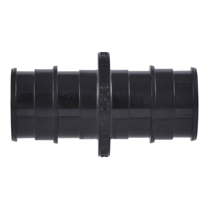SHARKBITE SharkBite UA016A5 Expansion Coupling, 3/4 in, Barb, PEX-A, Polymer, Black, 80, 100, 160 psi Pressure