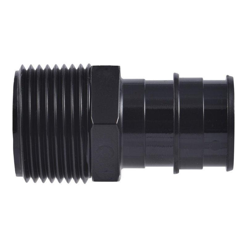 SHARKBITE SharkBite UA134A5 Expansion Reducing Coupling, 3/4 in, Barb, PEX-A, Plastic, Black, 80, 100, 160 psi Pressure