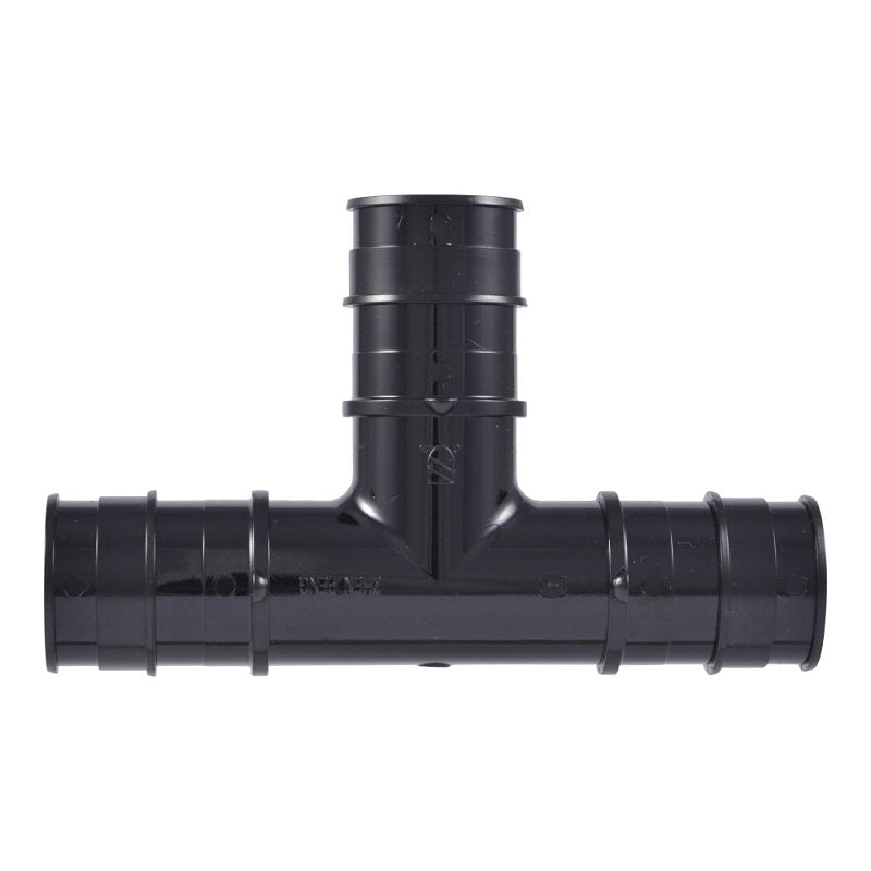 SHARKBITE SharkBite UA374A5 Expansion Reducing Tee, 1 in, Barb, PEX-A, Polysulfone, Black, 160 psi Pressure PLUMBING, HEATING & VENTILATION SHARKBITE