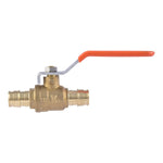 SHARKBITE SharkBite UAB22461LFA Ball Valve, 1/2 in Connection, Barb, 160 psi Pressure, Brass Body PLUMBING, HEATING & VENTILATION SHARKBITE