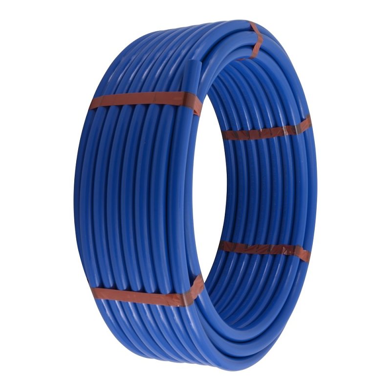 SHARKBITE SharkBite UA70B100 Pipe, 3/4 in, 100 ft L, PEX-A, Polyethylene, Blue