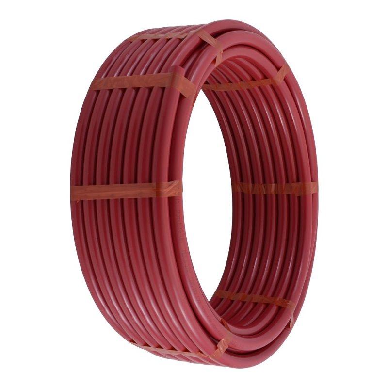 SHARKBITE SharkBite UA70R100 Pipe, 3/4 in, 100 ft L, PEX-A, Polyethylene, Red