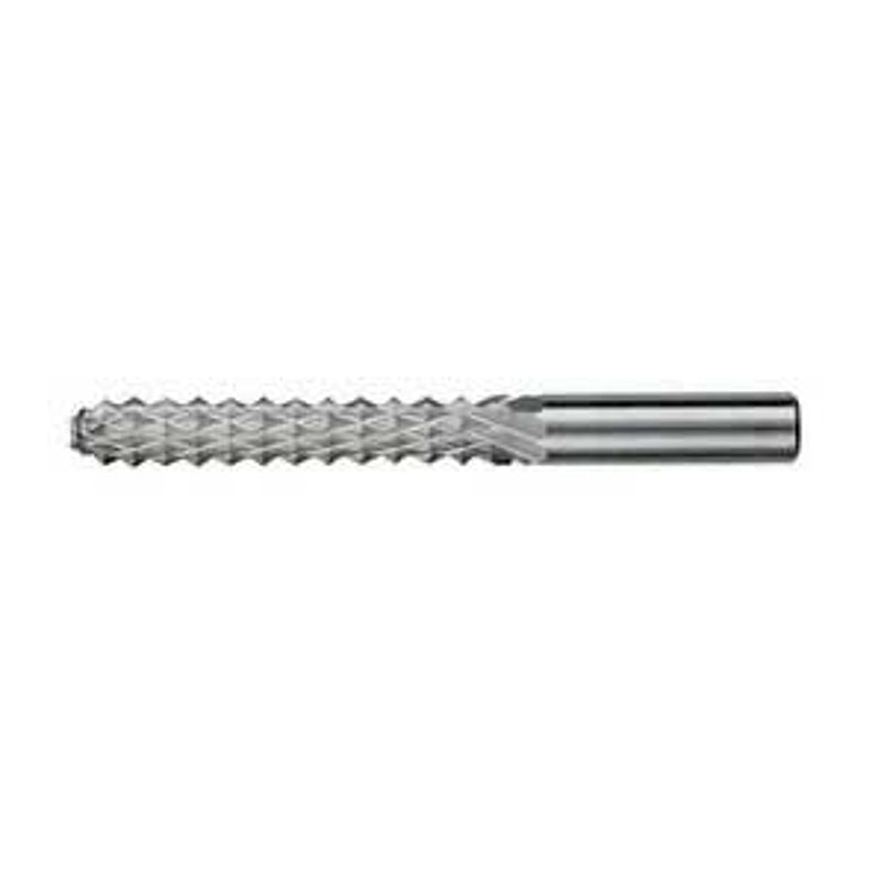 ROTO ZIP Rotozip DuraCut XB-DC1 Bit, 1/4 in Dia, 2-1/2 in L, 1 in L Flute, 1/4 in Dia Shank, Carbide TOOLS ROTO ZIP