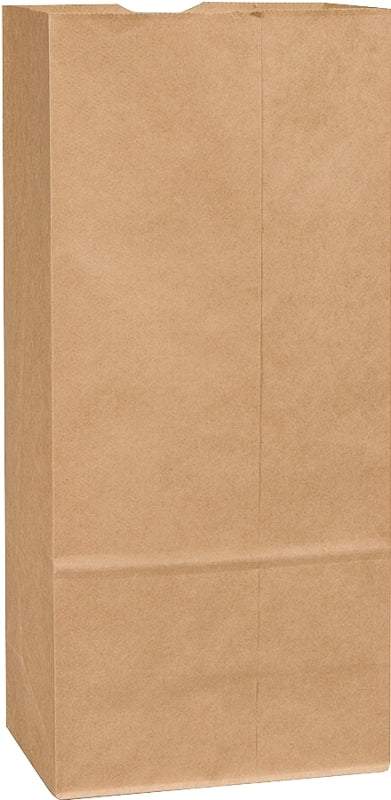 DURO BAG Duro Bag 80076 BBL Sack, 12 x 7 x 17 in, 57 lb Capacity, 12 in L, 7 in W, 17 in H, Kraft Paper, Brown