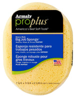 ARMALY PROPLUS Armaly ProPlus 00006 Big Job Sponge, 7-3/4 in L, 5-3/4 in W, Polyester, Yellow