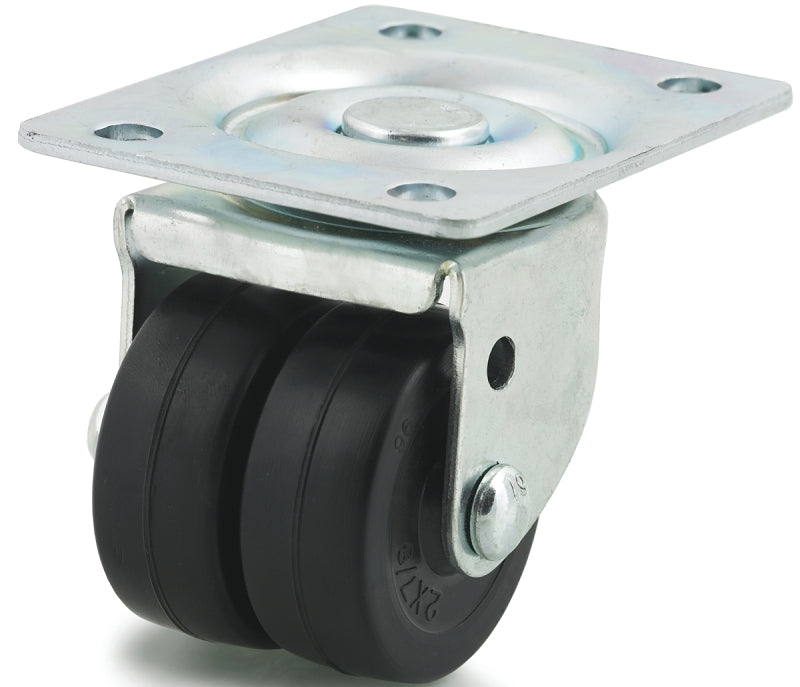 DH CASTERS Dh Casters C-B22034P1HR Swivel Machine Caster, 2 in Dia Wheel, 13/16 in W Wheel, Hard Rubber Wheel, 200 lb HARDWARE & FARM SUPPLIES DH CASTERS