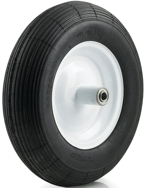 DH CASTERS Dh Casters W-PN16480R2C Pneumatic Wheel, 5/8 in Dia Hub, 250 lb Maximum Load AUTOMOTIVE DH CASTERS