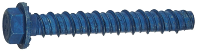 TAPCON Tapcon 11413 Screw Anchor, Hex Drive, Steel, Metallic, 10 PK HARDWARE & FARM SUPPLIES TAPCON