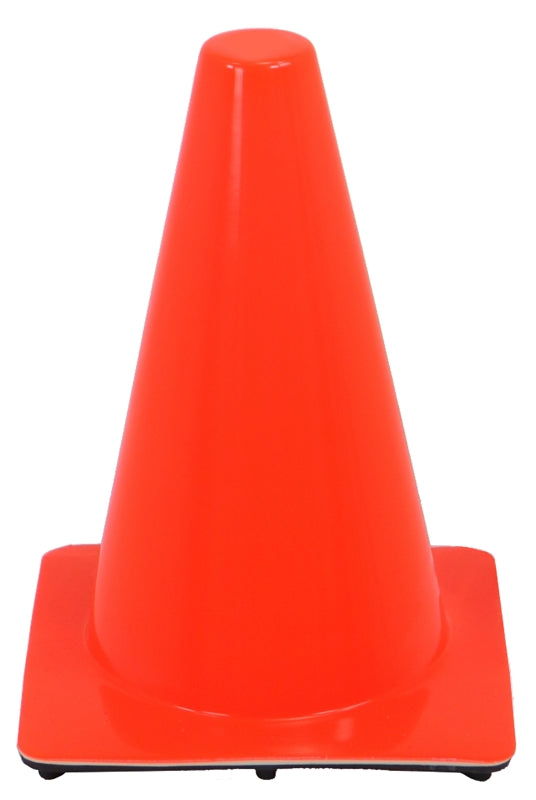 BOSS MFG MSA 10073410 Safety Cone, 12 in H Cone, Orange Cone AUTOMOTIVE BOSS MFG