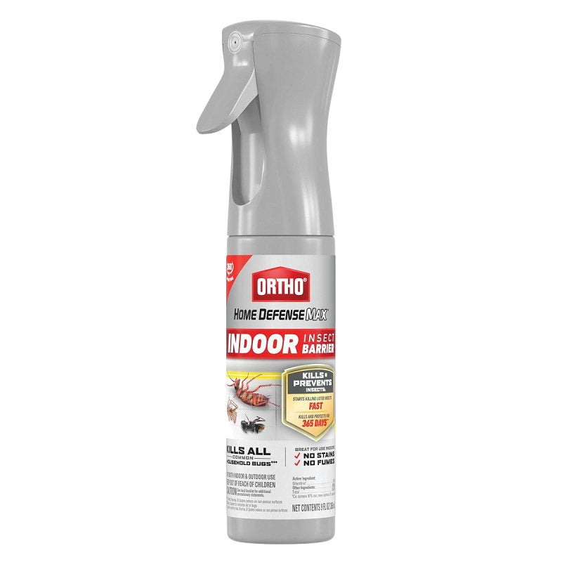 ORTHO Ortho HOME DEFENSE MAX 4663005 Insect Barrier, Liquid, Spray Application, Indoor, 9 oz