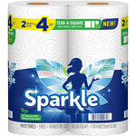 SPARKLE Sparkle 22272 Paper Towel, 9-1/4 ft L, 4.8 in W, 2-Ply