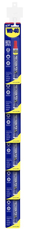 WD-40 WD-40 490740 Precision Pen Portable Lubricant, 9 mL, For Small Vehicle Parts and Tight Spaces, 24 Count Clip Strip AUTOMOTIVE WD-40