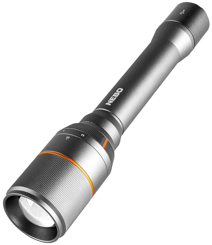 NEBO Nebo DAVINCI NEB-FLT-0022 Handheld Flashlight, 4500 mAh, Lithium-Ion Battery, LED Lamp, 5000 Lumens, 2 hr Run Time