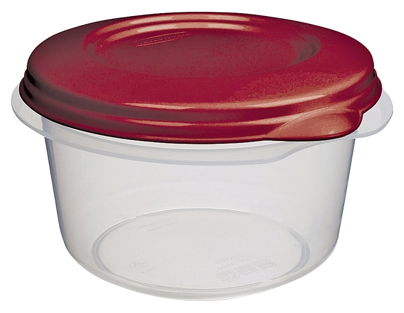 NEWELL RUBBERMAID HOME Rubbermaid 1777166 Series Food Container Set, Square, Includes: (1) 5 Cup and (2) 3 Cup Containers with Lids, Chili Red HOUSEWARES NEWELL RUBBERMAID HOME