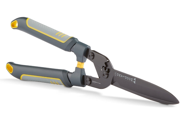 WOODLAND TOOLS CO Woodland Tools Co MaxForce 20-4003-100 Super Duty Hedge Shear, HCS Blade, Ergonomic, Non-Slip, Soft Handle, 24 in OAL