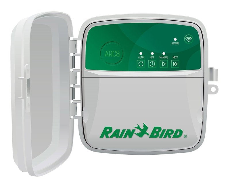 RAINBIRD Rain Bird ARC8 App-Based Residential Controller, 120 VAC at 60 Hz Input, 0.68 a at 24 VAC Nominal, 1 a at 24 VAC Maximum LAWN & GARDEN RAINBIRD