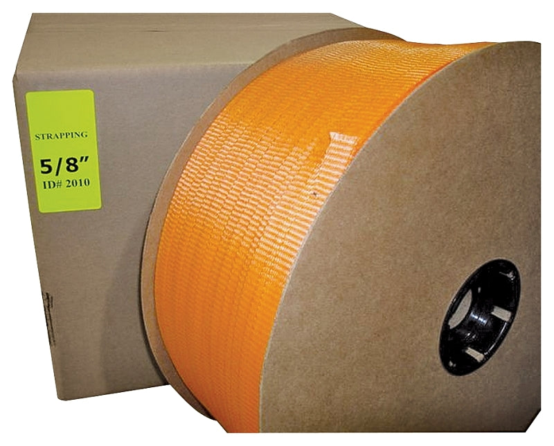 TRANSTECH TransTech ST-SP2015 Strapping Coil, 2000 ft L, 5/8 in W, Polyester