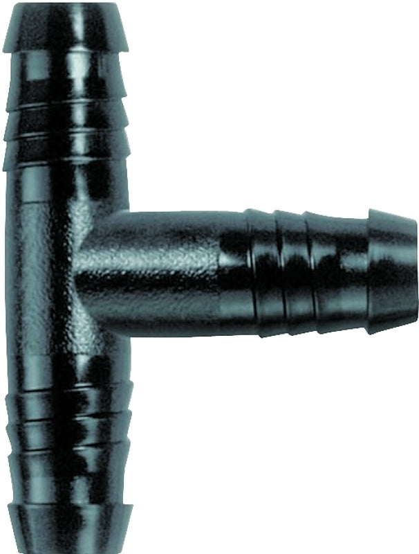 RAINBIRD Rain Bird EZ Series SWGT1/2TEE Swing Pipe Tee, 1/2 in Connection, Spiral Barb, Polyethylene, Black