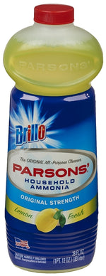 ARMALY BRANDS Brillo Parsons 33628 All-Purpose Cleaner, 28 oz, Liquid, Lemon CLEANING & JANITORIAL SUPPLIES ARMALY BRANDS