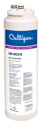CULLIGAN SALES Culligan US-DC3-R Direct Connect Filter, 4750 gal, 1.5 gpm, Advanced Filtration, White