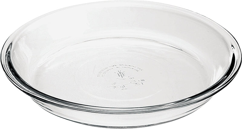 ANCHOR HOCKING Anchor Hocking Oven Basics Series 82638L11 Pie Plate, 1.5 qt, Glass, Clear, Dishwasher Safe: Yes HOUSEWARES ANCHOR HOCKING