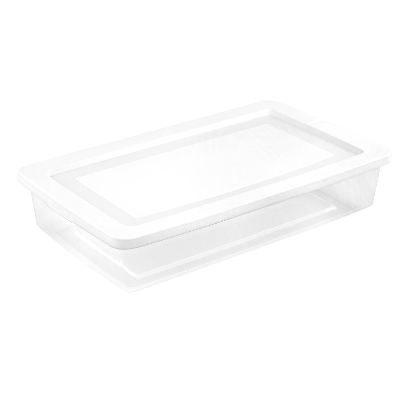 STERILITE Sterilite 42608006 Storage Box, 41 qt, Plastic, White HOUSEWARES STERILITE