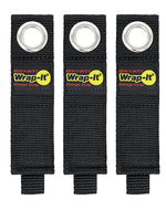 WRAP IT STORAGE Wrap-It Storage 103-20BX Storage Strap, 2.9 in Dia, 1-1/2 in W, 10 in L, Polypropylene, 50 lb Working Load ELECTRICAL WRAP IT STORAGE
