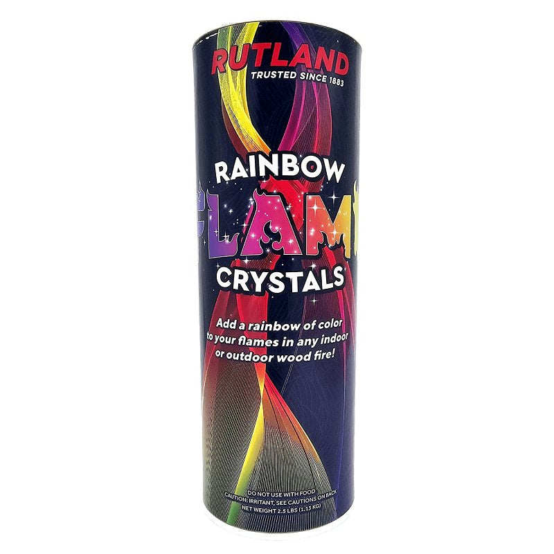 SELKIRK Rutland Rainbow Flame 71599 Flame Crystal, Lightweight, Blue/Tan