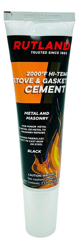 SELKIRK Rutland 77 Stove and Gasket Cement, 3 oz, Tube