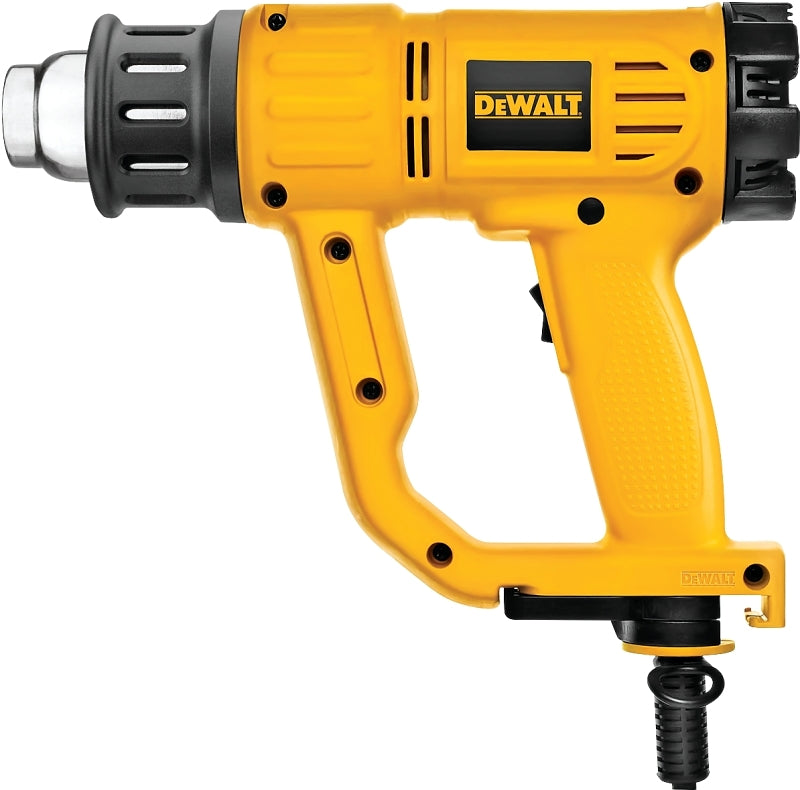 DEWALT DEWALT D26950 Heat Gun, 13 A, 16 cfm Air, 120 to 1100 deg F, Includes: Cone Nozzle, Fishtail Surface Nozzle PAINT DEWALT