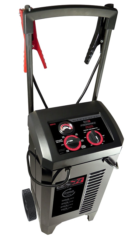 SCHUMACHER Schumacher Pro DSR140 Manual Battery Charger, 12/24 V Output, 10 A Charge, 200 A Engine Start AUTOMOTIVE SCHUMACHER