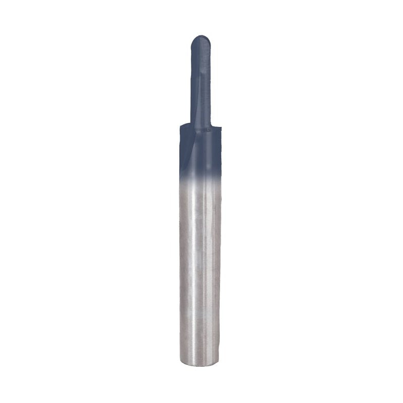 DIABLO Freud 18-100 Round Nose Bit, 1/8 in Dia Cutter, 2 in OAL, 1/4 in Dia Shank, 2-Cutter, Carbide