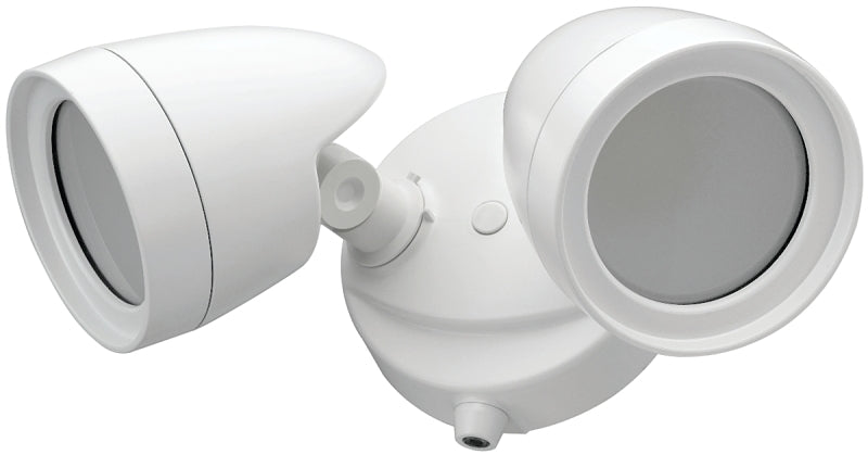 ETI ETI 51401144 Security Light, 6.89 in L x 4.53 in W x 5.51 in H Dimensions, 1200 Lumens, White Fixture, 120 V, 20 W