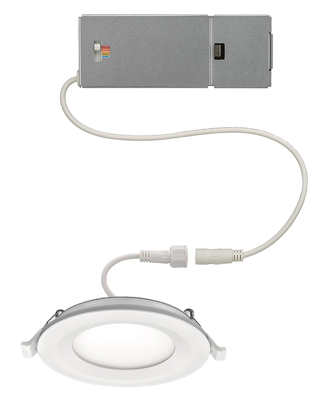 ETI ETI DLLP-NL Series 53827103 LED Downlight with Night Light, 11 W, 120 V, LED Lamp, Aluminum ELECTRICAL ETI