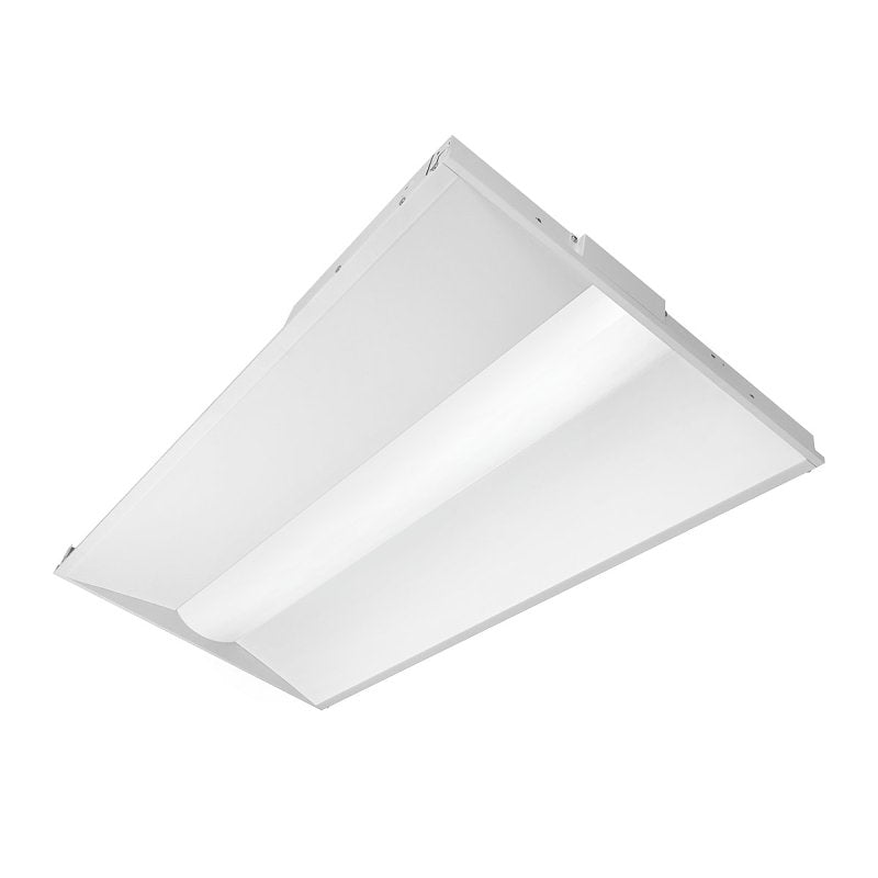 ETI ETI Boost Center Basket Series 64702301 Troffer, 120/277 V, 24, 29, 32, 39 W, LED Lamp, 5850 Lumens, Steel Fixture