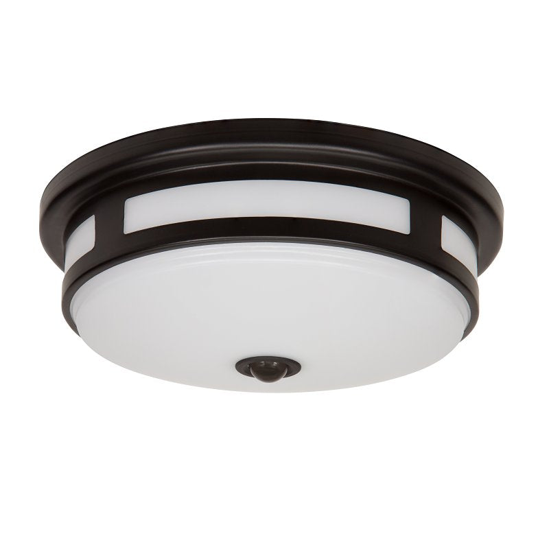 ETI ETI FME Series 564281030 Ceiling Lighting, 120 V, 11.5 W, LED Lamp, 830 Lumens, Aluminum Fixture, Black Fixture ELECTRICAL ETI