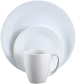 CORELLE Corelle Winter Frost Series 1148417 Round Dinnerware Set, 16-Piece, Glass, White APPLIANCES & ELECTRONICS CORELLE