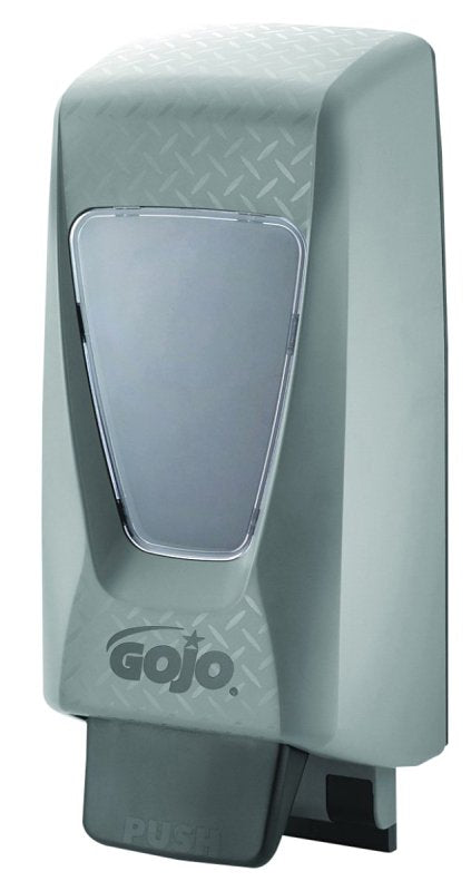 GOJO Gojo PRO TDX 7200-01 Hand Sanitizer Dispenser, 2000 mL, ABS/Polycarbonate, Gray, Wall