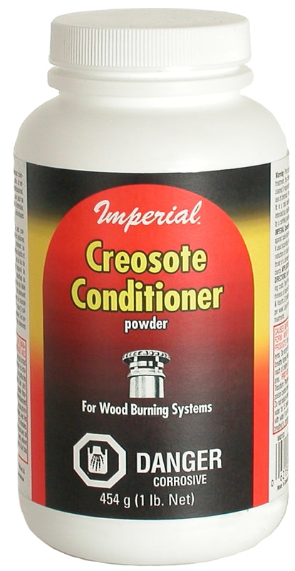 IMPERIAL Imperial KK0153 Creosote Conditioner, Powder, Gray, 1 lb Jar PLUMBING, HEATING & VENTILATION IMPERIAL