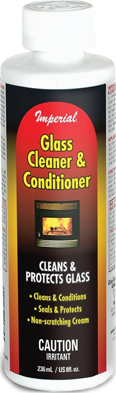 IMPERIAL Imperial KK0315 Glass Cleaner and Conditioner, Liquid, Opaque Blue, Viscous Liquid, 8 fl-oz Bottle CLEANING & JANITORIAL SUPPLIES IMPERIAL