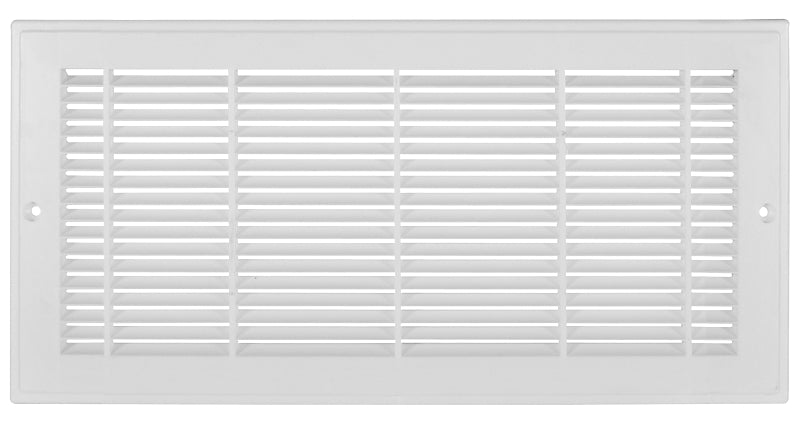IMPERIAL Imperial RG3010 Sidewall Grille, 13-1/4 in L, 7-1/4 in W, Polystyrene, White PLUMBING, HEATING & VENTILATION IMPERIAL
