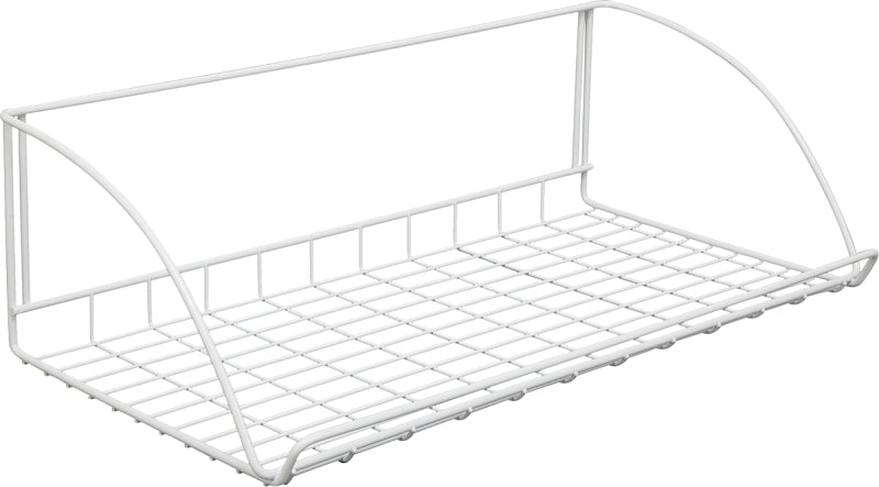 CLOSETMAID ClosetMaid 8279 Laundry Shelf, 12 in L, 24 in W, Steel, White